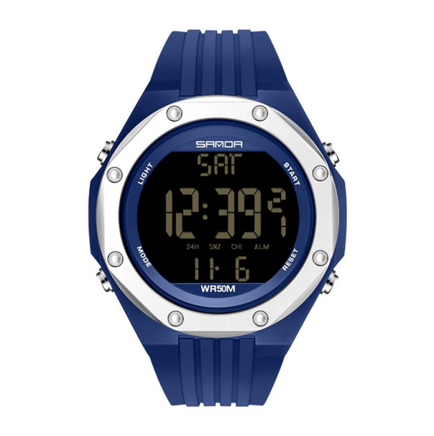 Sanda 6093 Blue-Silver