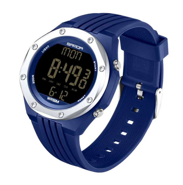 Sanda 6093 Blue-Silver