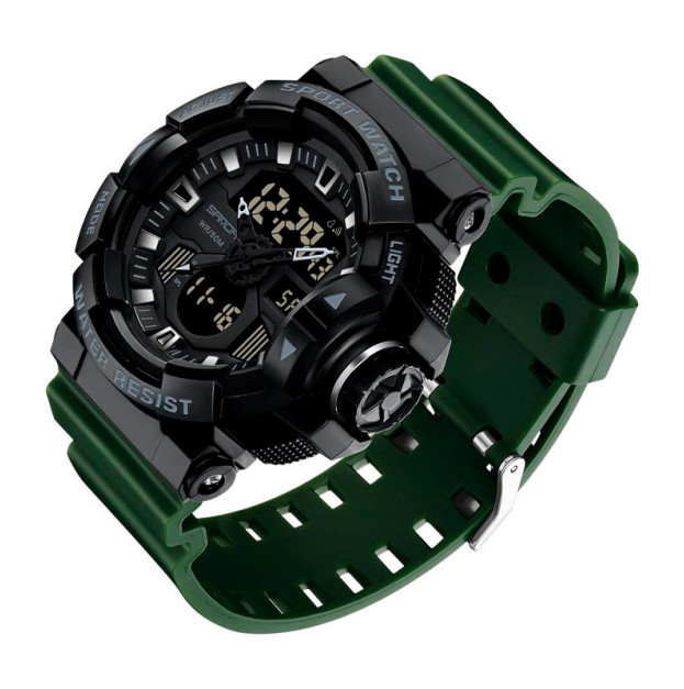 Sanda 3129 Black-Green