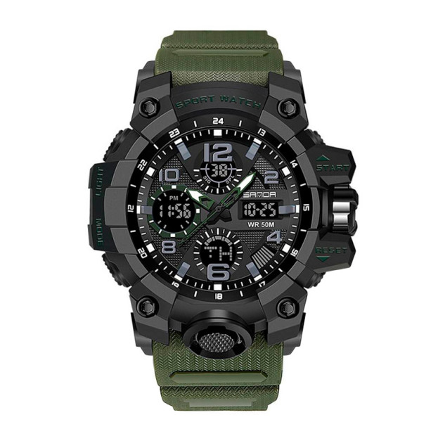 Sanda 6021 Green-Black
