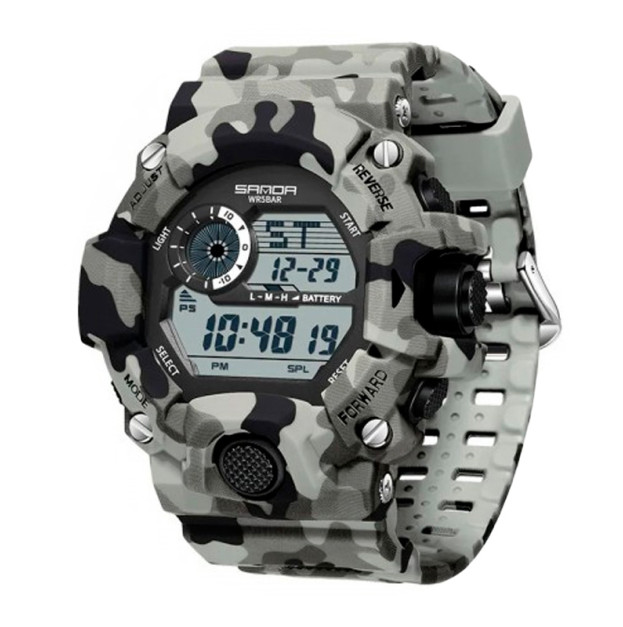 Sanda 2183 Camo Grey-White