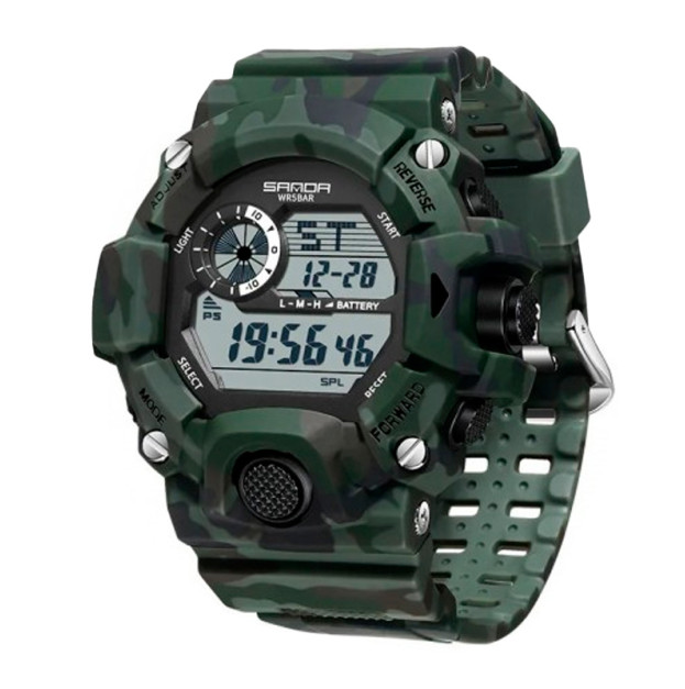 Sanda 2183 Camo Green-White