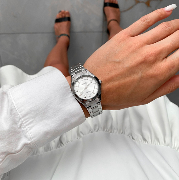 Skmei 1620 Silver-Silver