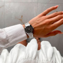 Skmei 1620 Silver-Black