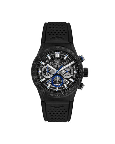 TAG Heuer Carrera Automatic Chronograph 45mm Steel Carbon