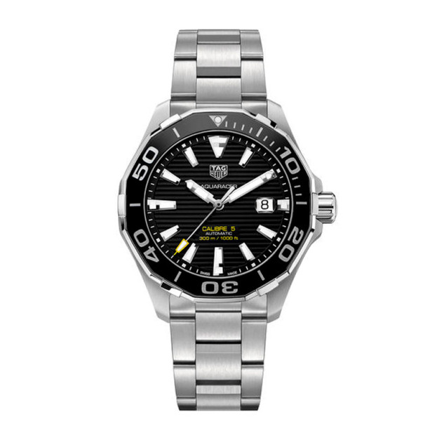 TAG Heuer Aquaracer 300M Ceramic Automatic Calibre 5 Black Dial